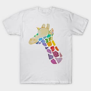 Rainbow Giraffe T-Shirt